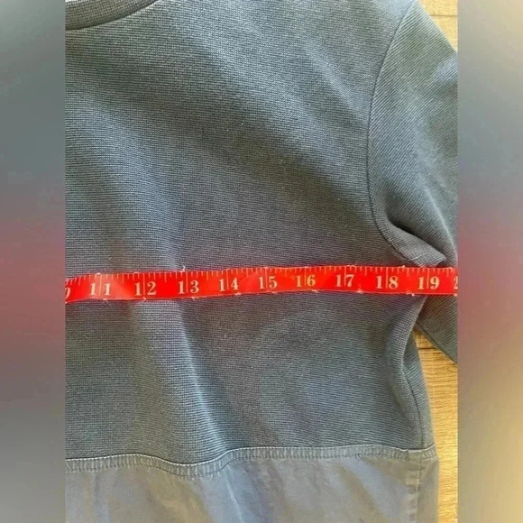 COS Shirt Hem Jumper Blouse XS Blue - Picture 5 of 10